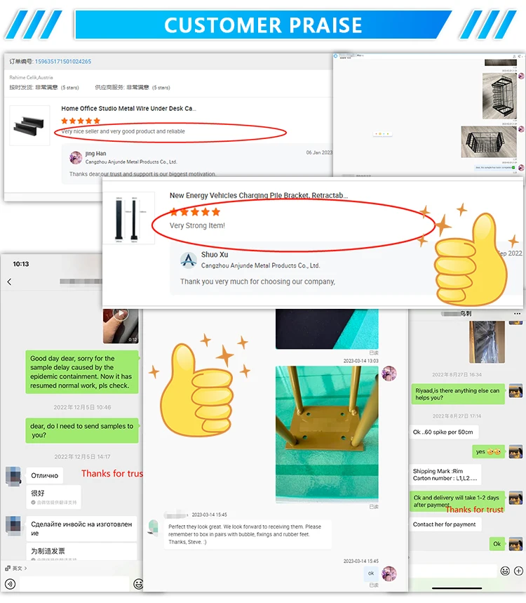 Custom Zing Plating Metal Clips Display Carpet Hangers Rug Clips