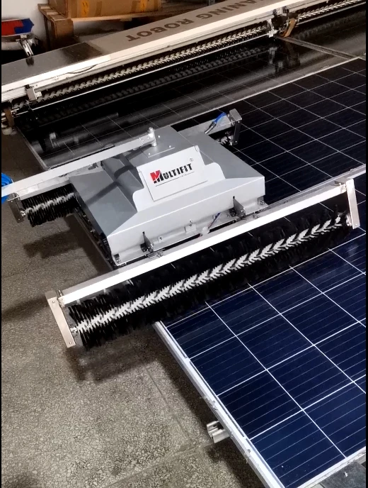 2024 The Latest Full-automatic T1 Solar Panel Cleaning with Robot Remote Control Solar Cleaning Equipment Solar Cleaning Robots