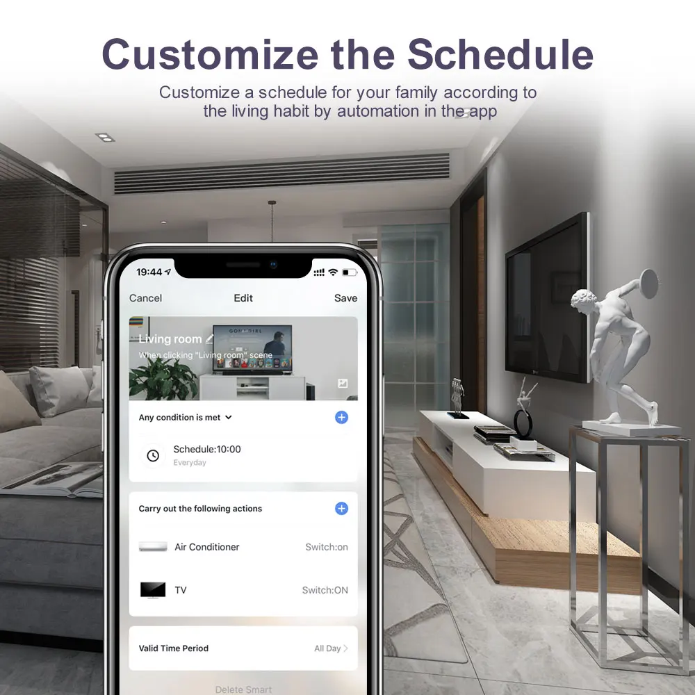 Google Alexa Remote Controller for TV air conditioner Fan WiFi IR Hub Universal Controller