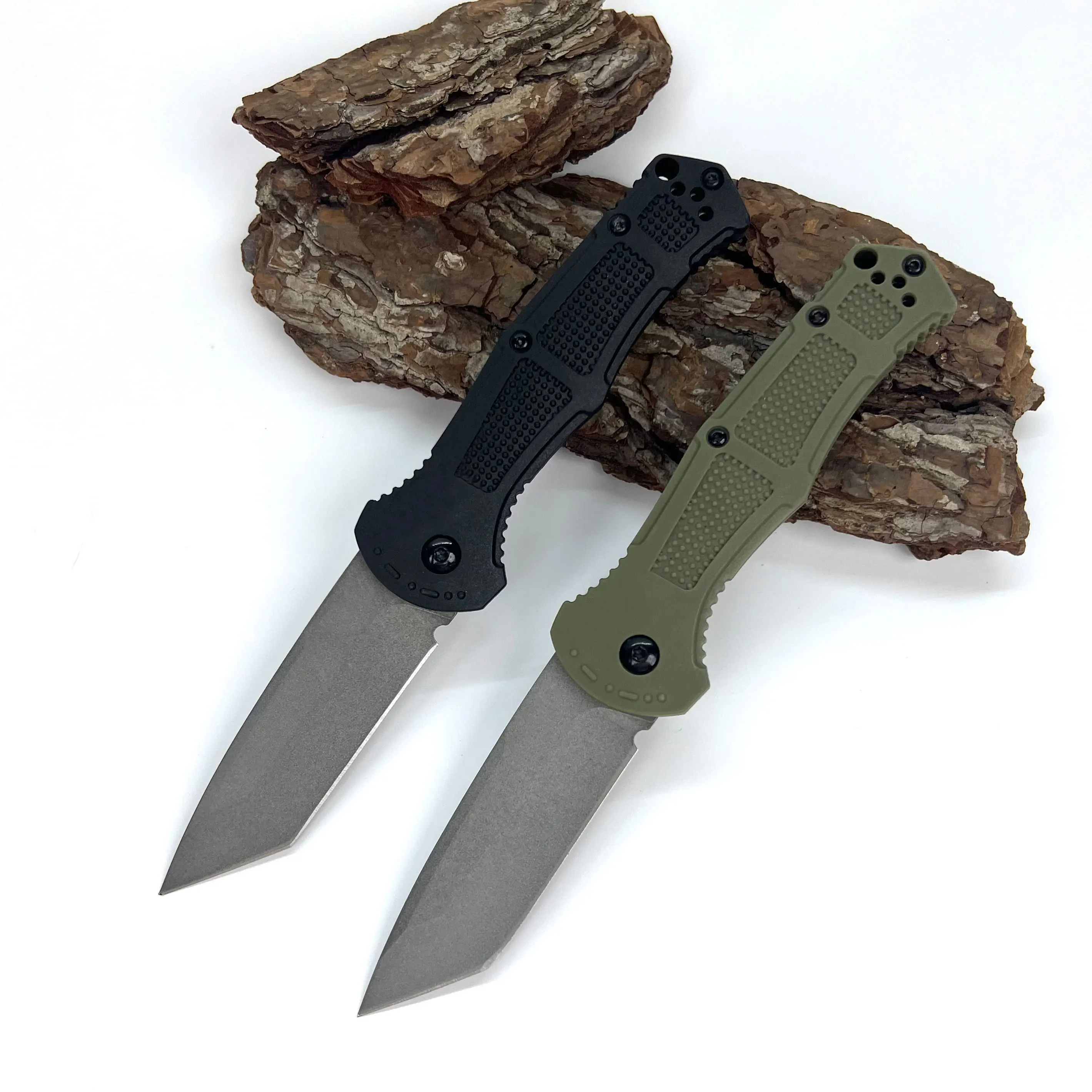 BM9070 Nylon Wave Fiber Handle Folding Pocket Knife Camping EDC Sharp Jungle Tactical Survival Knife