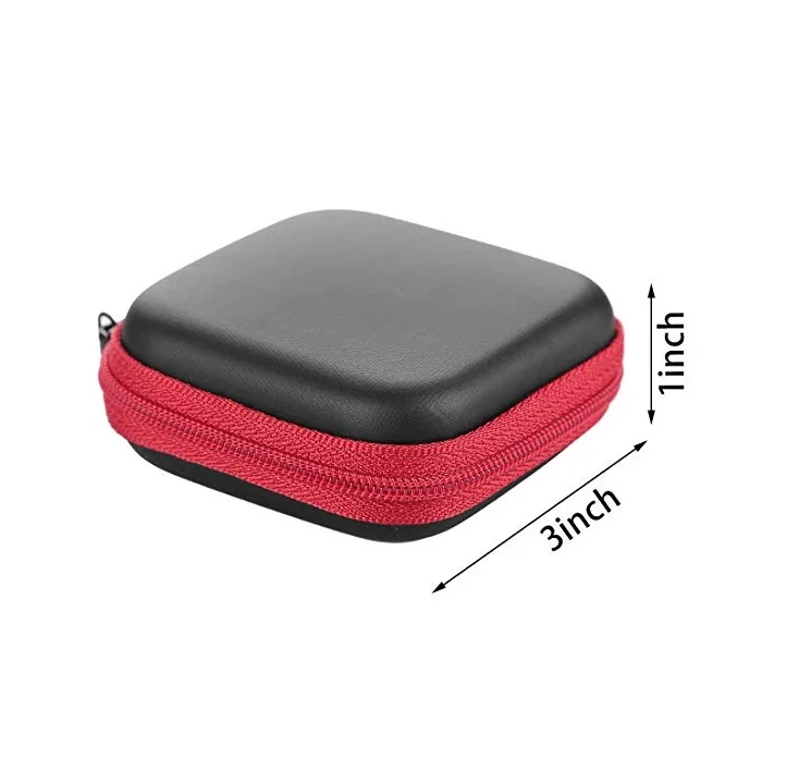 Custom Colorful Fashionable Carrying Storage Protective Travel Waterproof Hard EVA Case for Wire Earphone