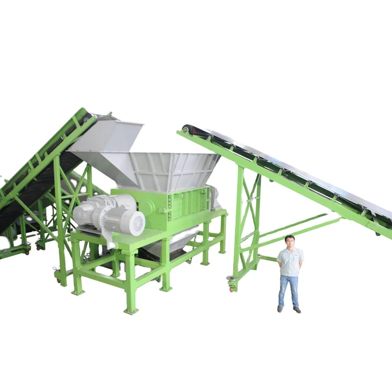 Grater Rasper Dura-shred Fully Automatic Truck Tyre Vulcanization Comminution Machine Tire Recycling Machine New Product 2023