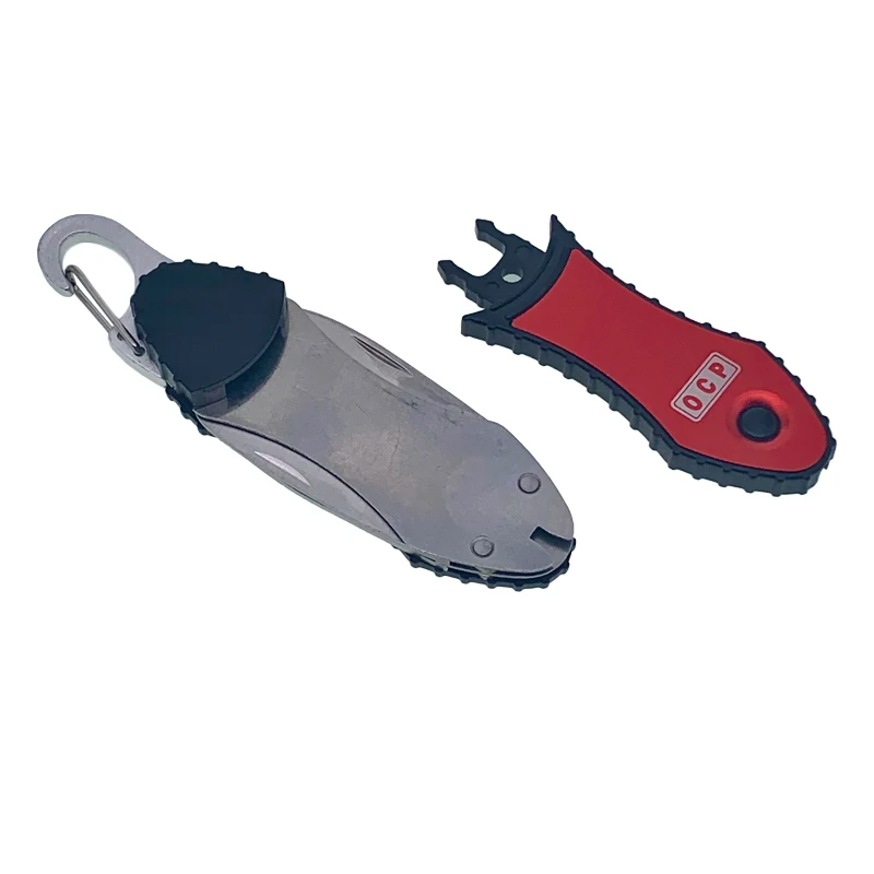 
Multi tools knife with Removable LED flashlight for outdoors and camping 