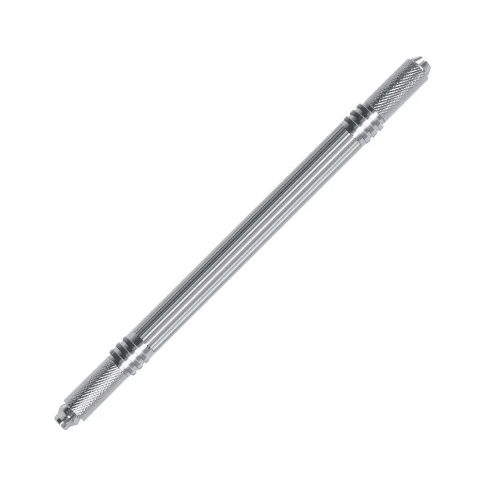 Gold And Silver Permanent Tattoo Double-ended Microblading Manual Pen Is Used With Micro-blade Blade & Micro-blade Needle