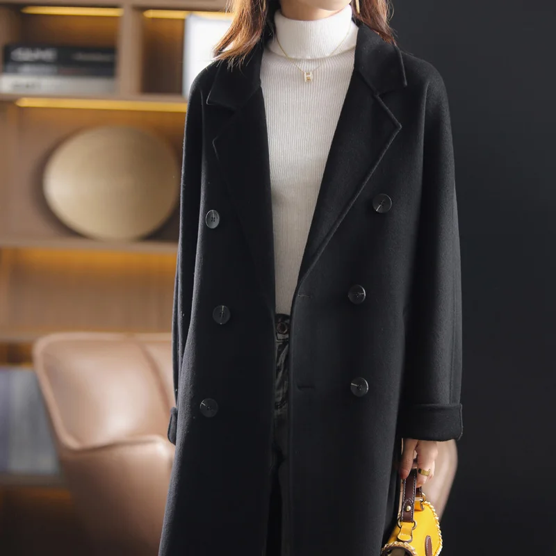 Factory Wholesale Wool Coats Women Woolen Long Wool Coats Jackets Winter Wool Coat Winter New Fashion