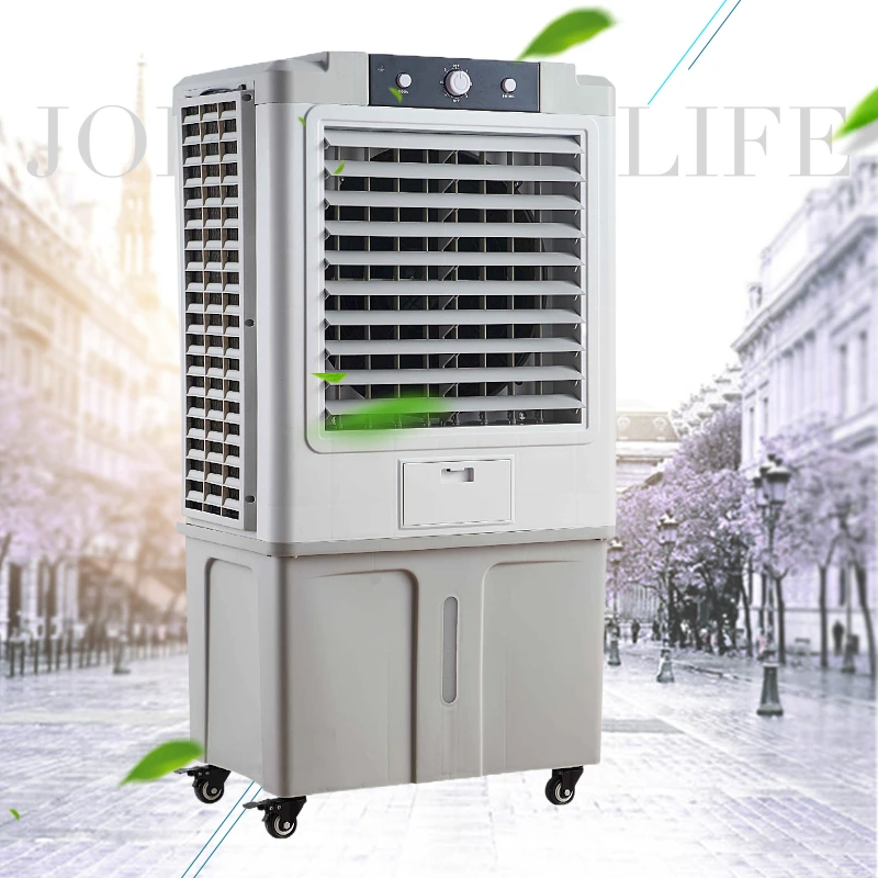 Noiseless Water Cooling Fan Cooler Portable Industrial Air Conditioner Ac Cooler Industrial Warehouse Cooling Air For Canteen