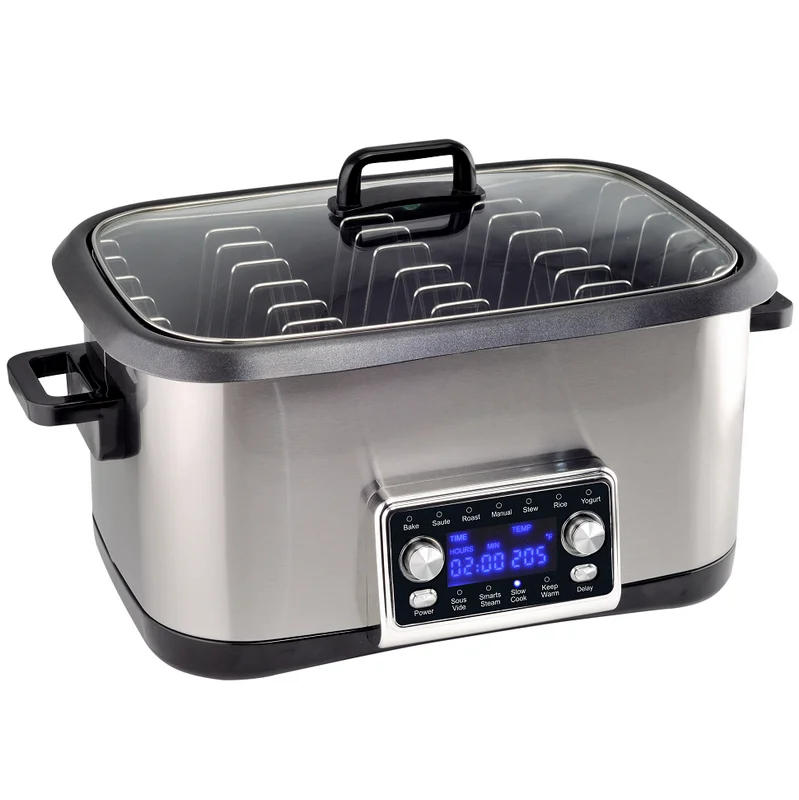 High quality commercial stainless steel electric multi cooker with sous vide cooking