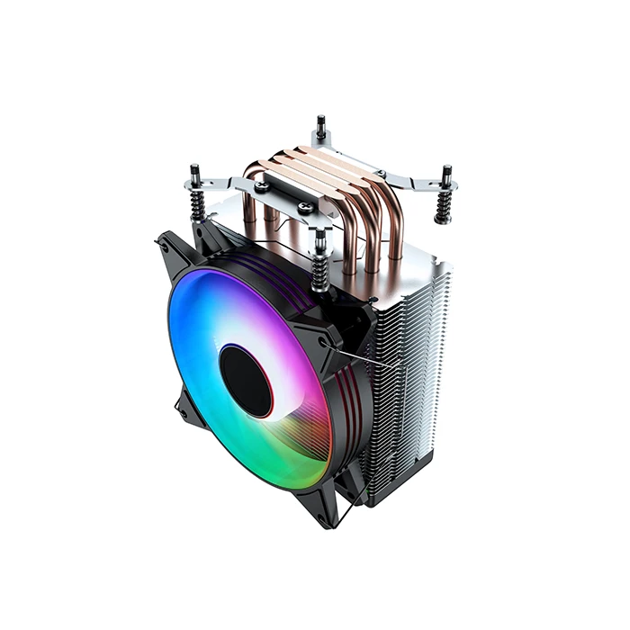 Computer case CUP Cooler Twin tower 120mm Cpu Rgb Pwm Gaming Case Fan customized cooler for cpu