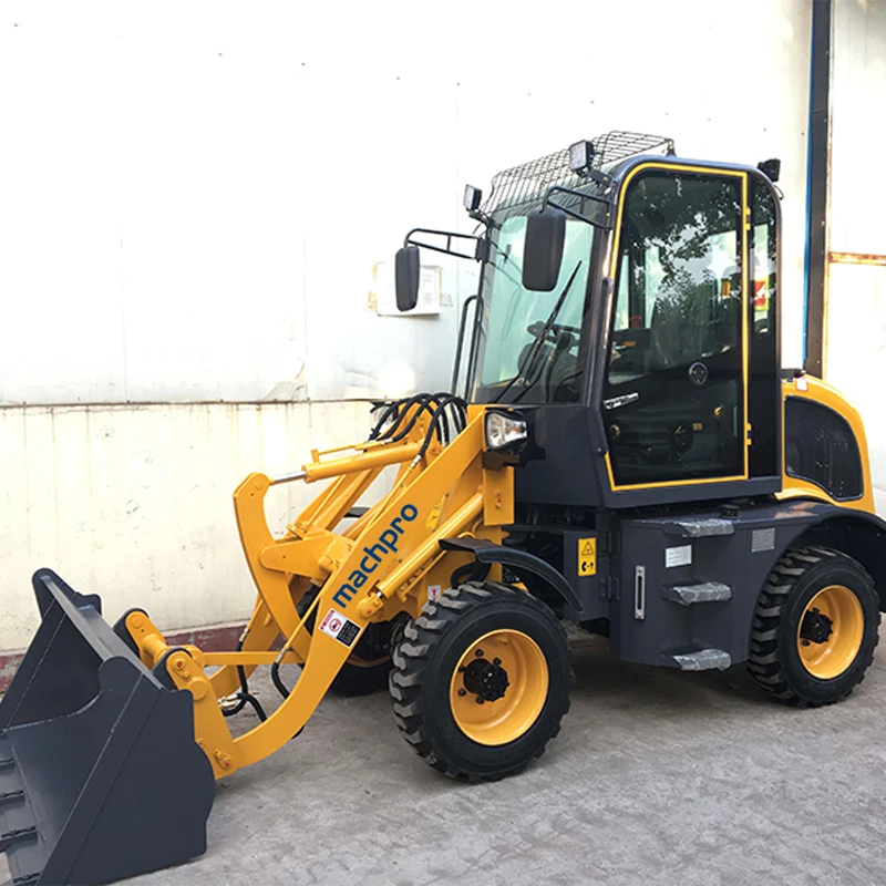 Высокопроизводительный мини-погрузчик MACHPRO MLE808 с 1790 мм колесной базой для стабильности