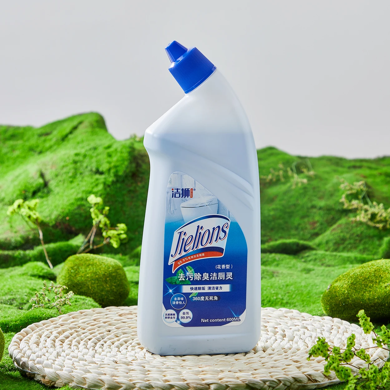 All-In-One Disposable Solid Gel Powder Toilet Cleaner Convenient Single-Use Product for Hygienic Bathroom Cleaning