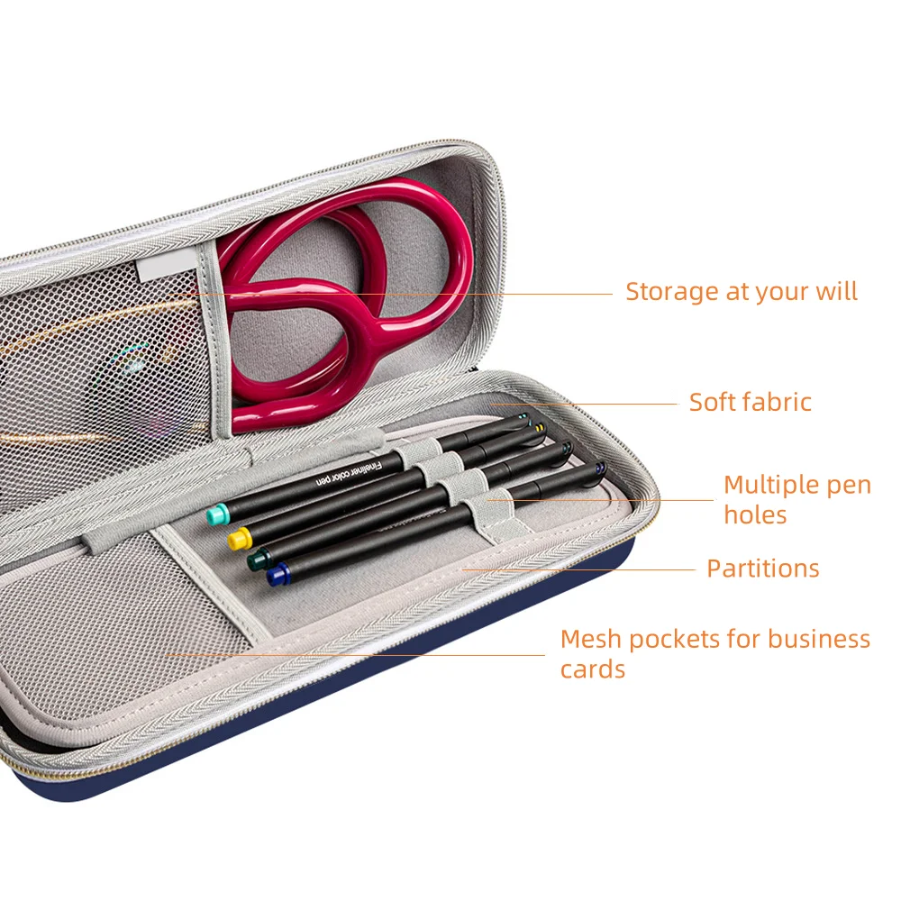 Simple luxury EVA storage bag stethoscope blood pressure monitor protection bag