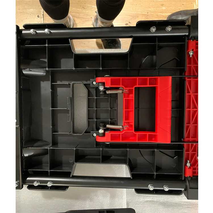 Wholesale Factory Customized Hand trolley cart foldable aluminum shopping trolley