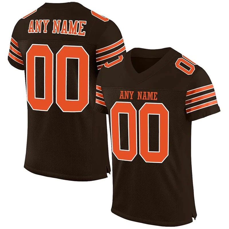 2024 New Arrivals Wholesale Men Embroidered Logo American Football Jersey Sublimation Printing All Team Rugby Shirts