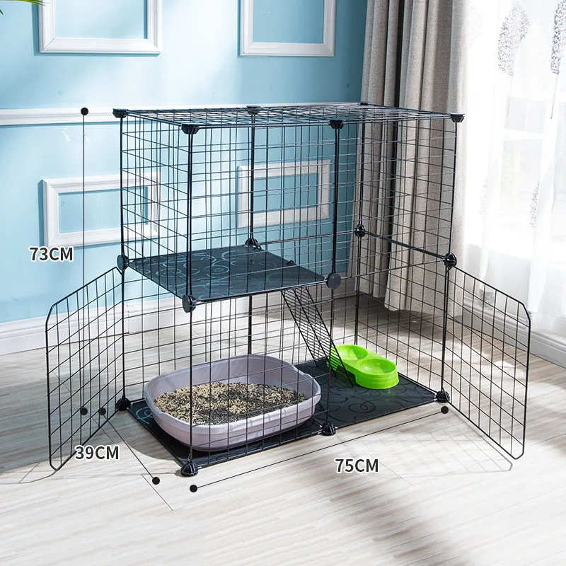 High Quality Folding Cage Cat Hotel Cage 3 Layer