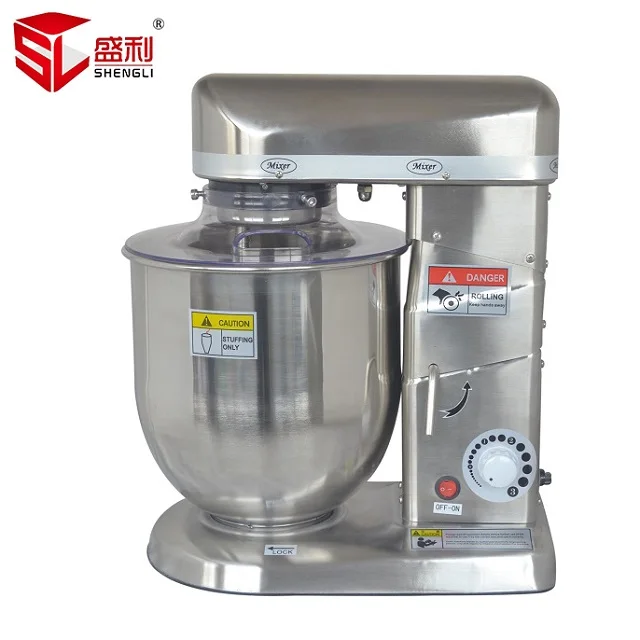 Commercial Cake Mixer Stainless Steel Planetary Dough Mixer 10l