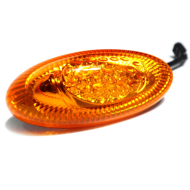 Bus Lighting Accessories ZX527 LED 24V yellow Bus side signal lights 4111-00037 Bus Side Turn Light