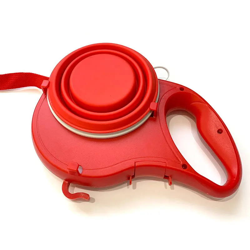 2020 инновационный дизайн поводок для питомца собаки Подарочная коробка выдвижной 5 в 1 функция воды для хранения мусора прочный с высоким качеством