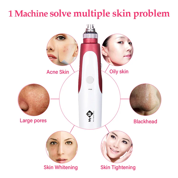 Derma Pen Professional Wireless Dr Pen M8 With 11 / 16 / 24 / 36 / 42 Pins Round Nano Needles Electric Dermapen