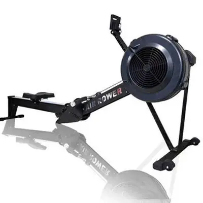 Manufacturers Wind Resistance Gym Sports Fitness Air Rower Indoor Rowing Machine For Cardio Exercise