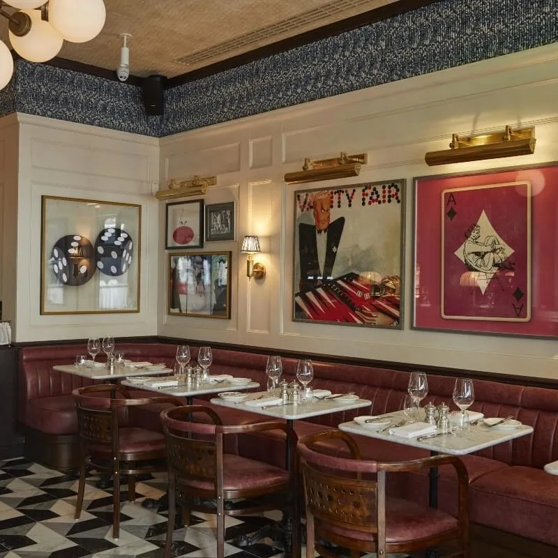 UPTOP customized high quality restaurant sofa U shape booth seating sofas commercial use retro leather booth sofa dining set