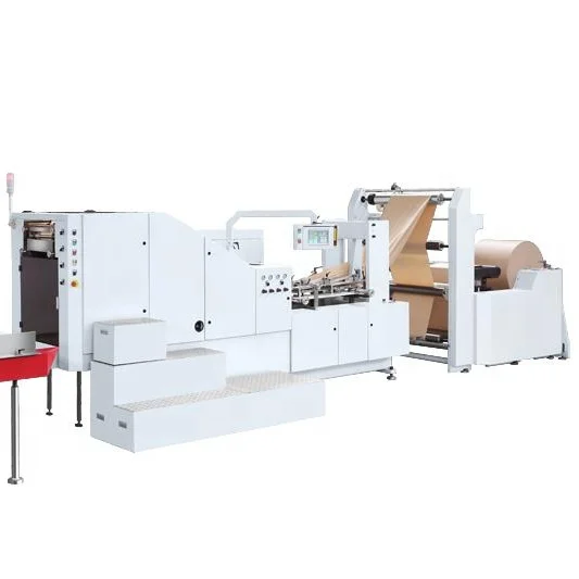 
Automatic Square-Bottom Paper Bag Making Machine 