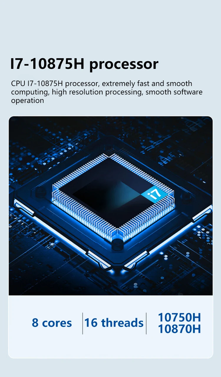 23.8inch All In One Computers Gaming Desktop i7 Business Office Data Analysis Electronic Device Industrial Equipment AIO