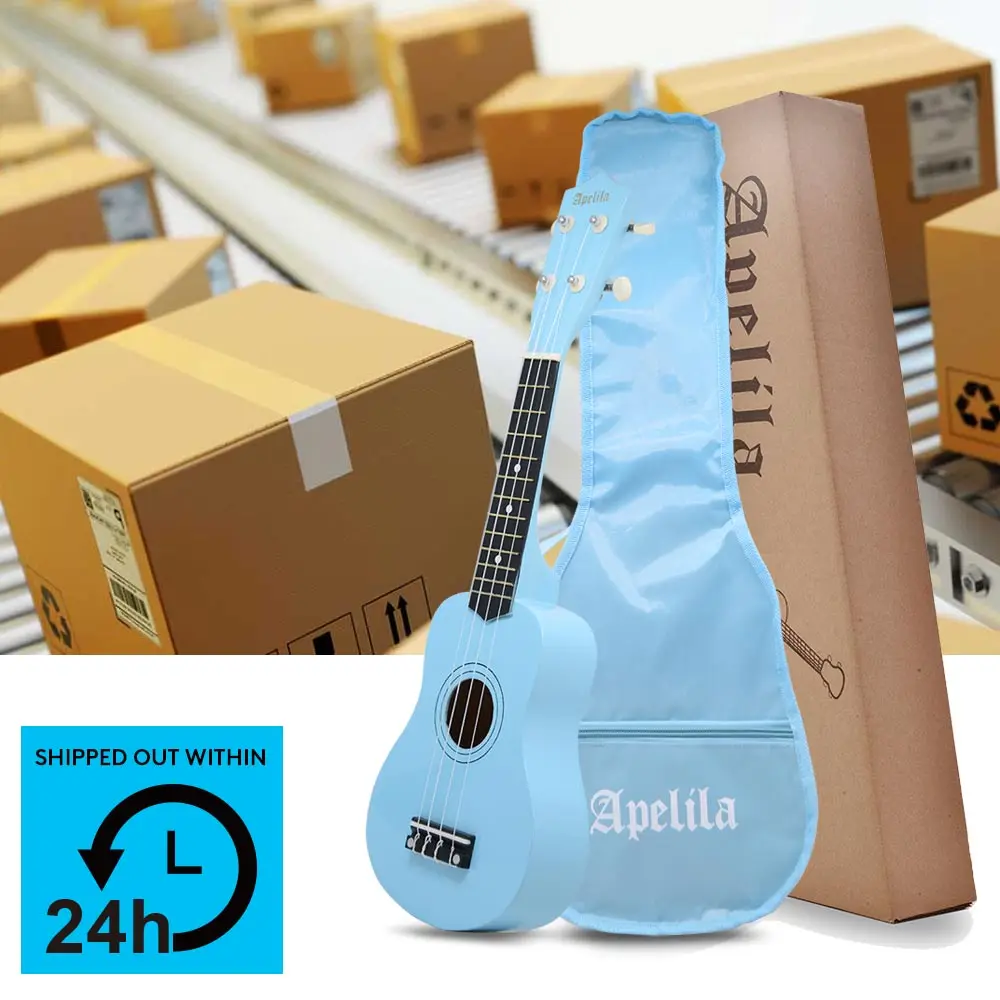 21 inch stock in USA delivery fast musical instrument ukulele