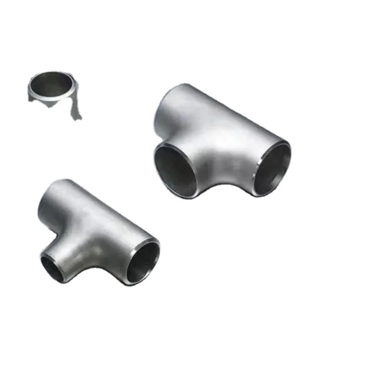 High Quality 304/316 Stainless Steel Tee And Carbon Steel Seamless Tee Premium Pipe Fittings