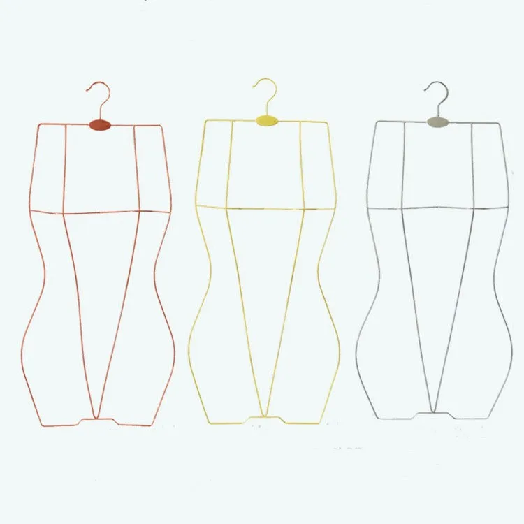 Bestiform Custom Shop Display Bikini Hanger Ladies Wire Swimwear Body Hanger  Gold Swimsuits Hanger