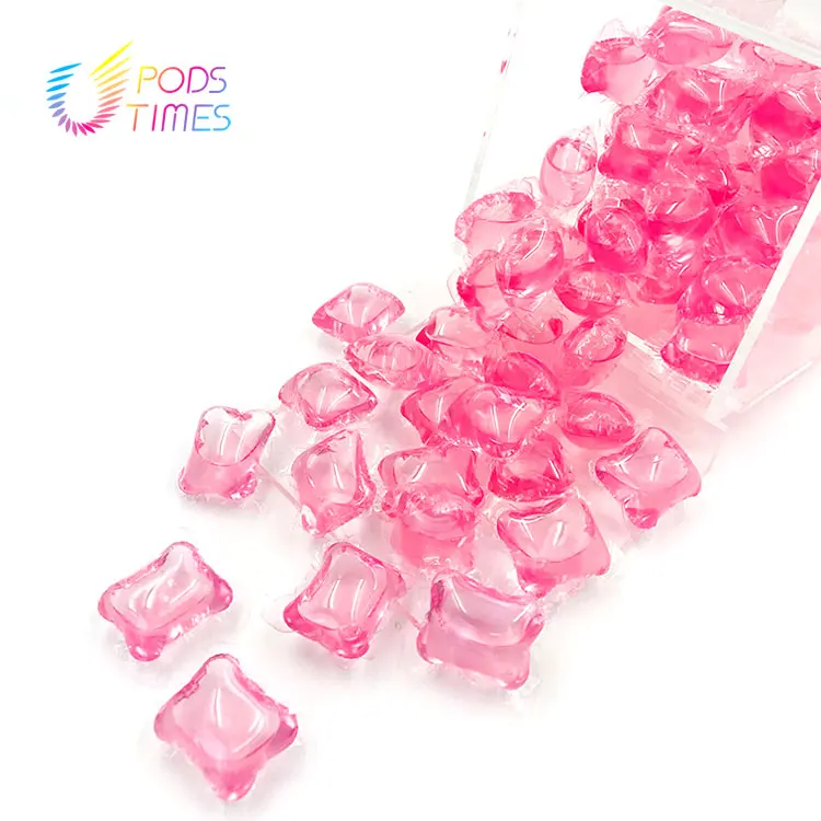 Oem, легко смывается, все в одном, биоразлагаемые капсулы моющего средства, капсулы стирального порошка/бусины для стирки