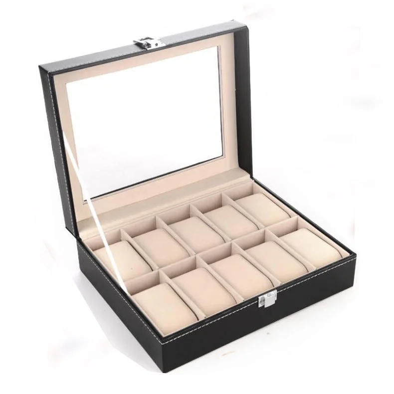 Индивидуальный слот для часов и логотип, заводская цена, новый ящик для часов, дуговой дисплей, карманный дисплей для часов, для выставочного зала