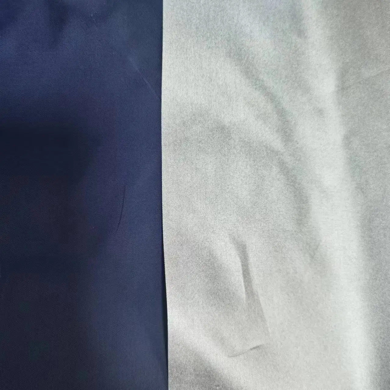 Hot Sale BLACK SILVER TAFFETA 180T Silver Coating Fabric Taffeta Silver Coating Taffeta Fabric  Car Cover Umbrella Tent fabric