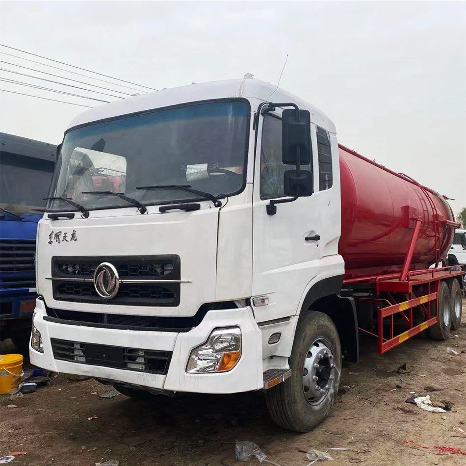 Высококачественный вакуумный резервуар Dongfeng 6*4 LHD RHD новый китайский всасывающий грузовик цена
