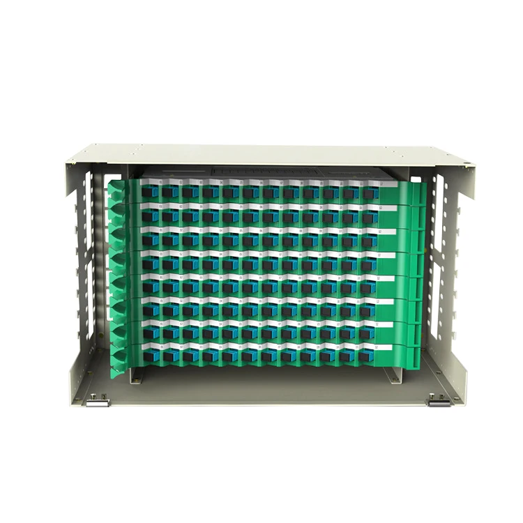 ODF optical fiber distribution frame 12 24 48 72 96 144 core SC/FC/LC port standard 19-inch rack mount 1/2/4/6/8/12U ODF