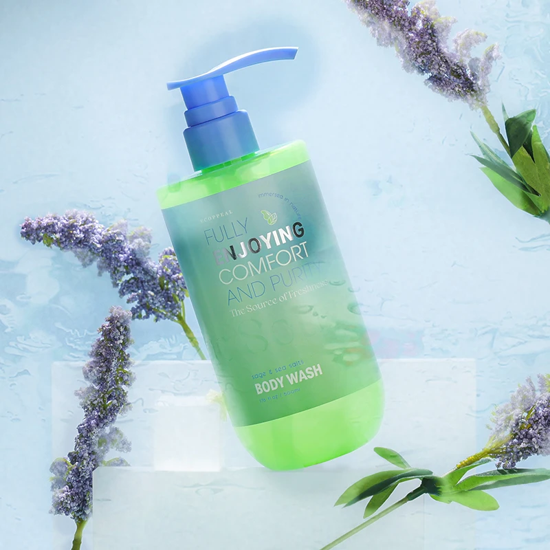 Cloud Series Frosted Plastic Bottle Vegan Organic Moisturizing Shea Butter Body Moisture Lotion