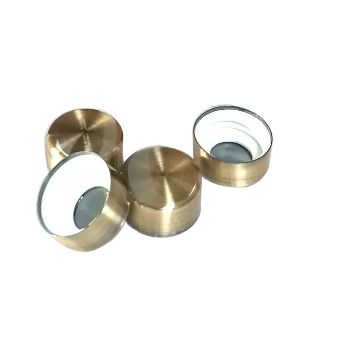 Best price high quality antique brass finish 304 stainless steel lid for boston bottle