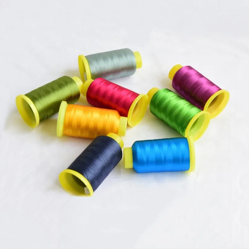 PT03  hot wholesale 120d/2  polyester embroidery 5000M machine thread