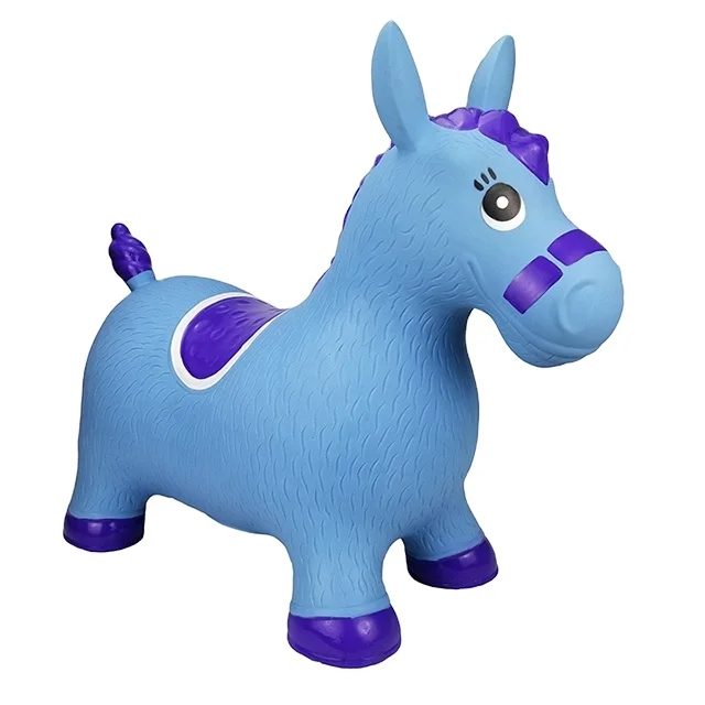 High Quality Kids Toy Inflatable Ride-on Animal Jumping Horse For 2 Years Children