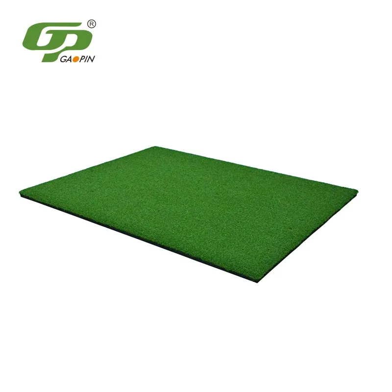 GP OEM Practice Turf Artificial Grass Swing Mat Anti-Slip Base Premium Grass Mat Rubber Golf Hitting Mat