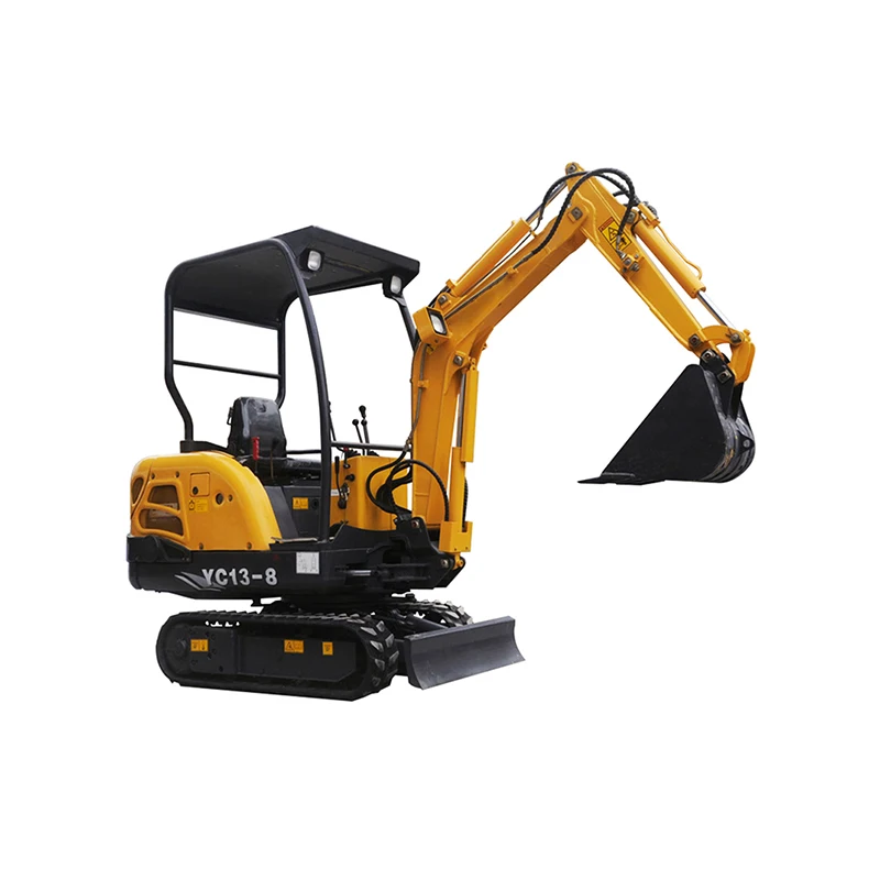 1.5 ton  New YC15-8 Yuchai Mini Crawler Excavator With 0.04cbm Bucket Capacity