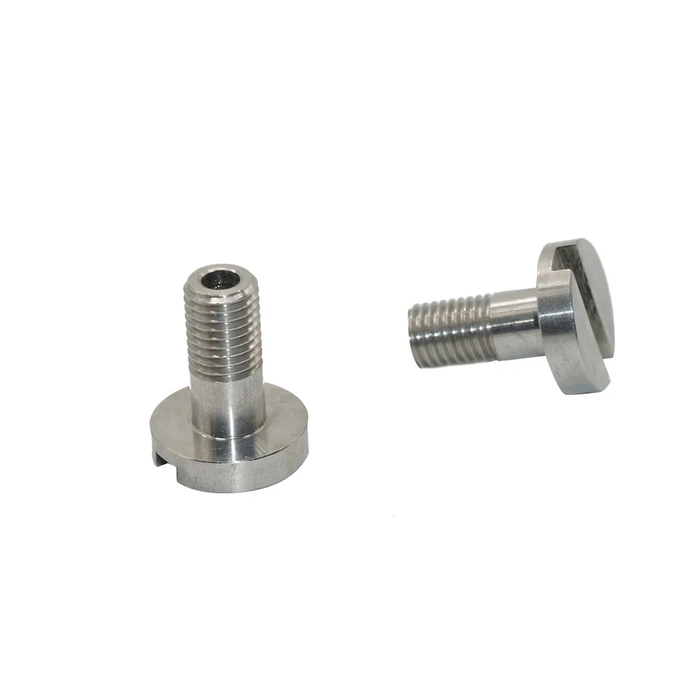 Customized Metal Fasteners Steps Screws Stainless Steel Slotted Shoulder Screws for Drilling Locking Fastening