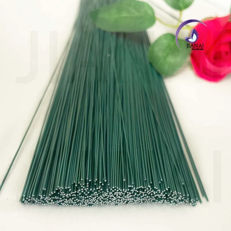 24 # soft fine iron wire with fine floral veins for handmade weaving of large paper art silk art with fixed shapes