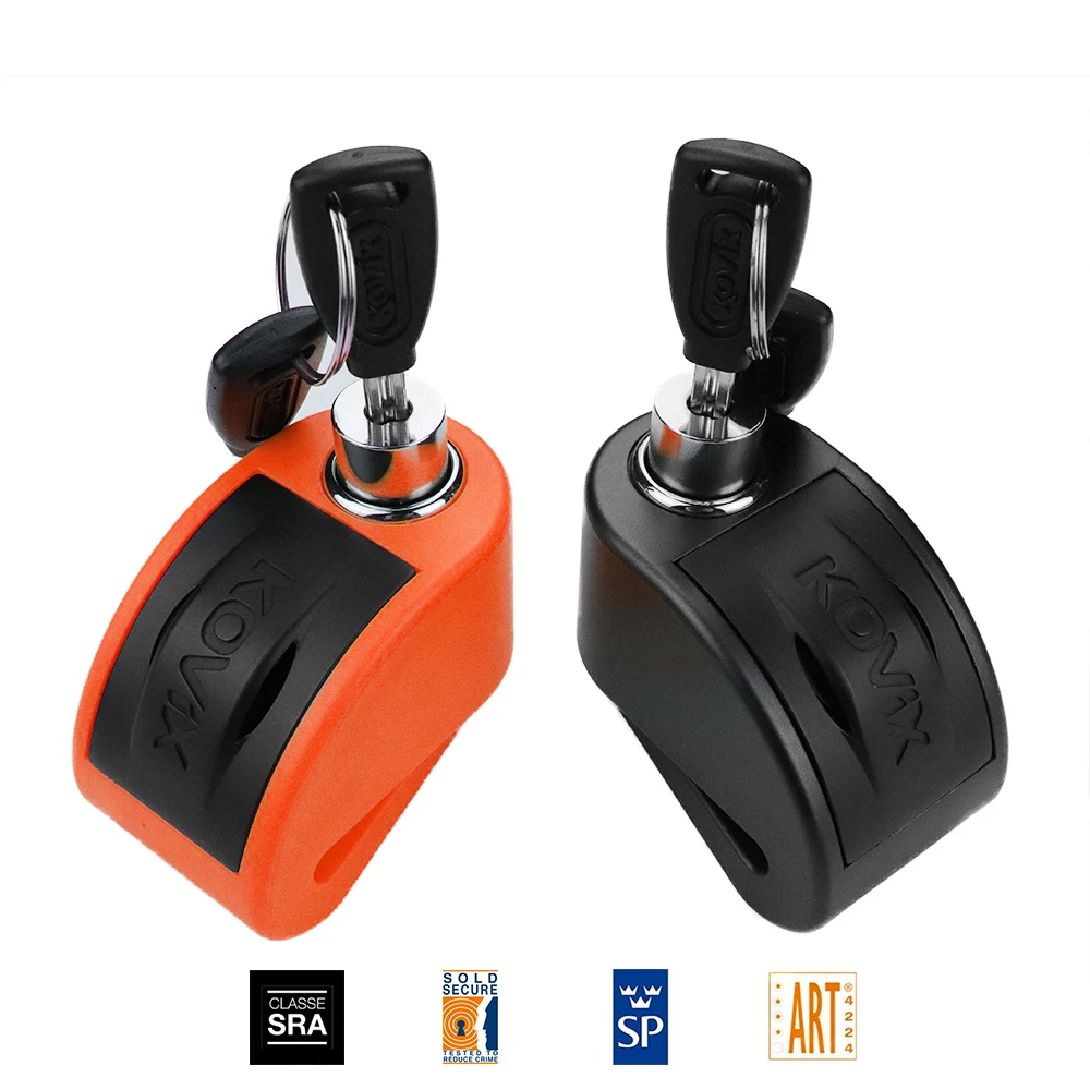 Motorcycle 120db Alarm Disc Lock,Motorcycle Scooter Bicycle Anti-Theft Disc Brake Lock Security Alarming System