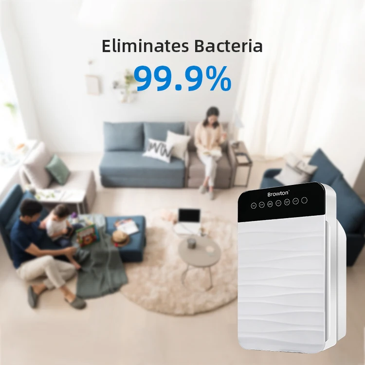 china Home restaurant Air quality sensing WIFI TUYA UV Ozone Anions Generator Bus