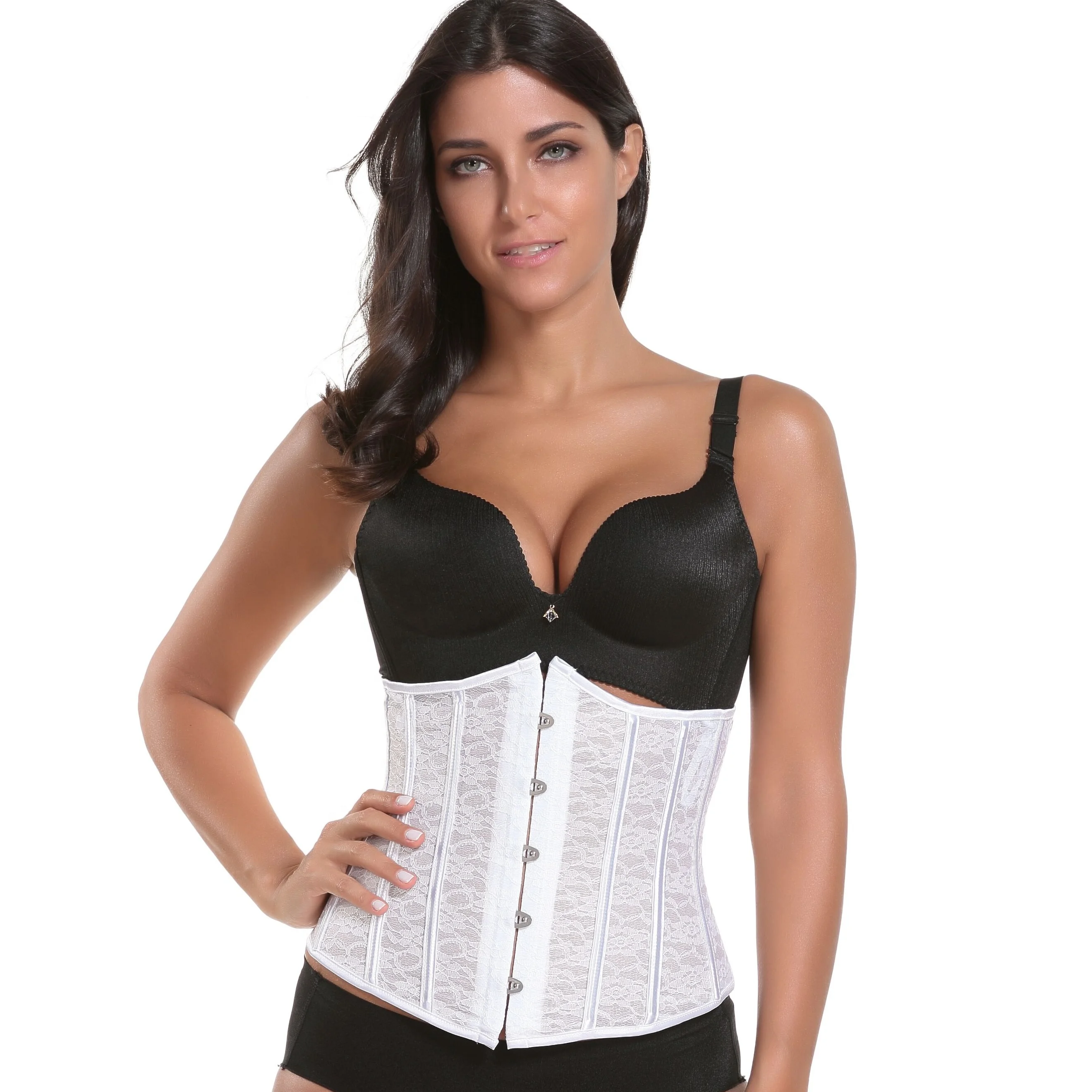 Модный корсет для похудения с высокой талией, Женский корсет для живота с 3 пряжками и двойным усилением, регулируемый послеродовой Женский Триммер для живота