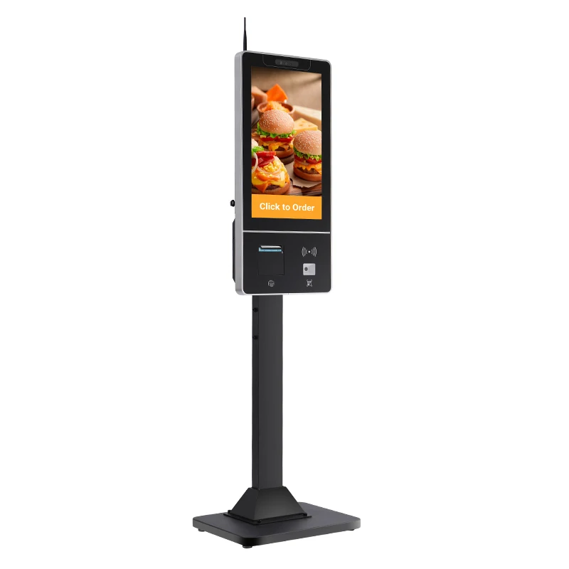Customizable Restaurant 32 inch touch screen payment self-order kiosk