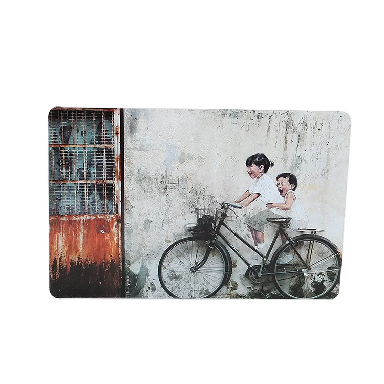 Wholesale Factory Price Custom Metal Vintage Tin Sign Wall Decor Hanging Poster Signs