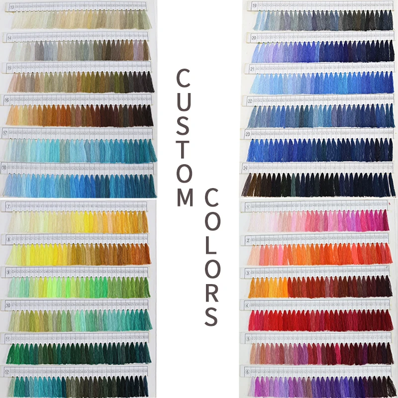20/2 30/2 40/2 50/2 60/2 dyed paper cone dye tube Ring spun 100% spun polyester yarn for sewing thread
