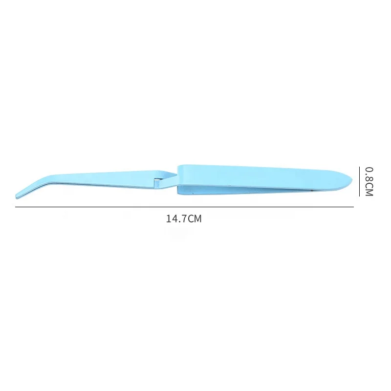 Nail Art Shaping Clip Cross Lock Tweezers Manicure Tool UV Gel Tool Multi-Function Stainless Steel Nipper Picking Up Nail Clip
