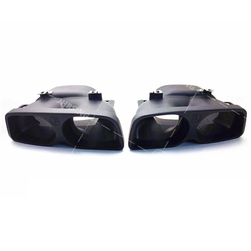 Suitable for Mercedes-Benz C E S Class W205W212W213W222 Exhaust Pipe Modified  print Carbon Fiber Tail Throat